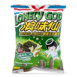 Want Want Lonely God Potato Twists, Seaweed Flavor 42 g Want Want Lonely God Potato Twists, Seaweed Flavor 42 g
