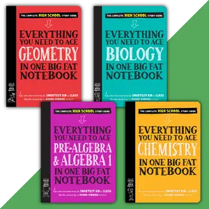 Big Fat Notebook High School 4-book set