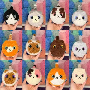 Crochet Loaf Cats