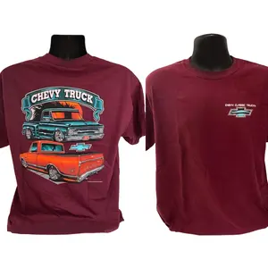 1967–72 Chevy C10 Pickup 2-Sided T-Shirt, Vintage Truck Graphic Tee for Enthusiasts