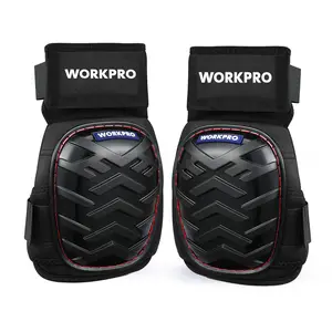 #SpringGlowUp WORKPRO Knee Pads for Work, Ergonomic Gel Knee Pads Protector with Thick Foam Cushion, Heavy Duty Anti-slip Kneepads for Construction Flooring and Gardening
