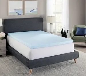 Bodipedic 4" Gel-Infused Memory Foam Mattress Topper, Twin