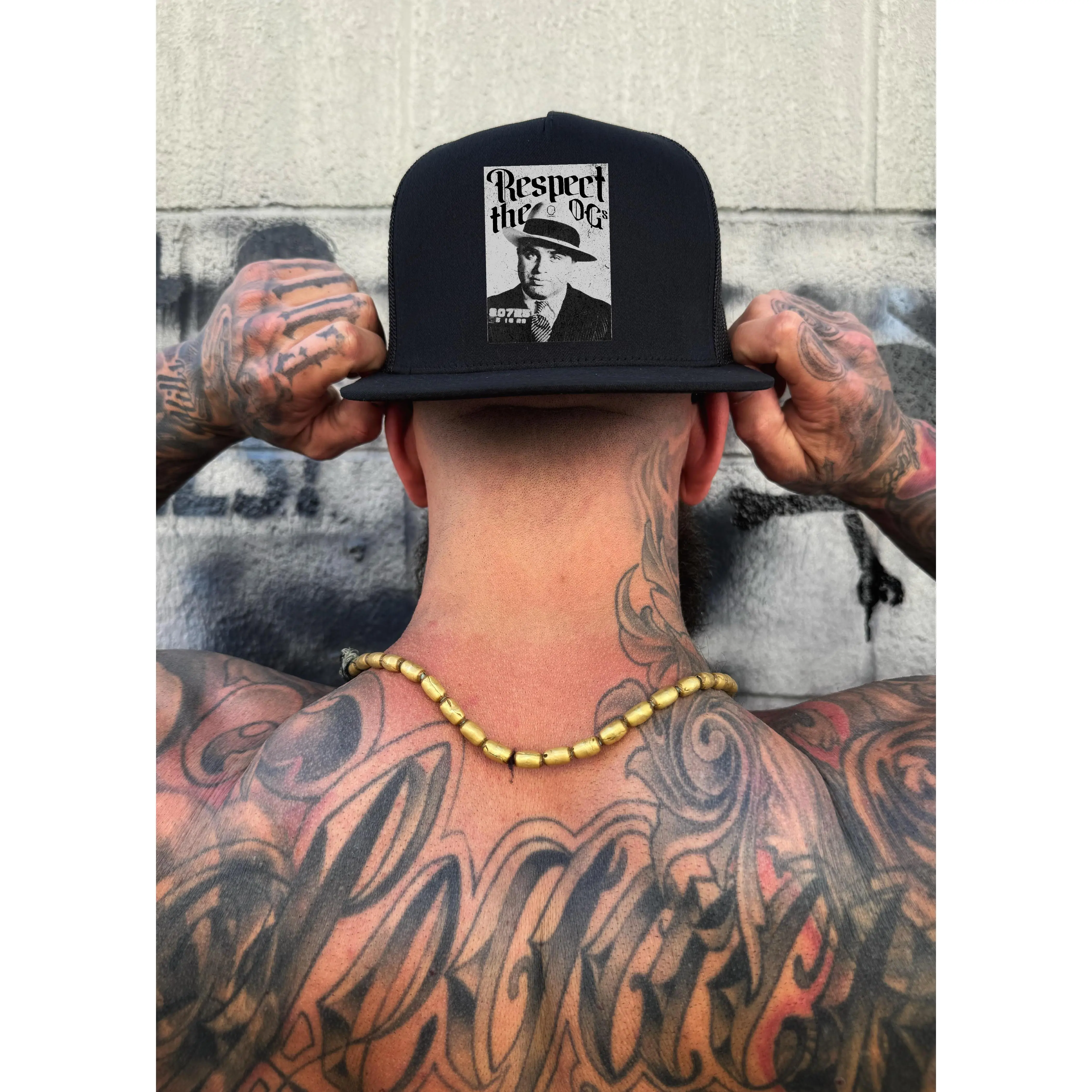 AL CAPONE RESPECT OG'S FLAT BILL HAT