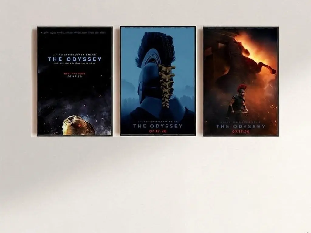 The Odyssey (2026) Movie Poster,Canvas Print,Wall Art,Room Decor,Painting Unframed