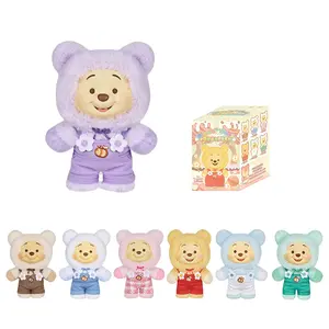 MINISO Disney Winnie the Pooh Candy Bear Series Vinyl Plush Blind Box（random 1 pc）