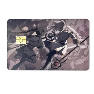 Frieren Card Sticker Cover - Anime Inspired Design with Dynamic Action Scene and Detailed Character Artwork