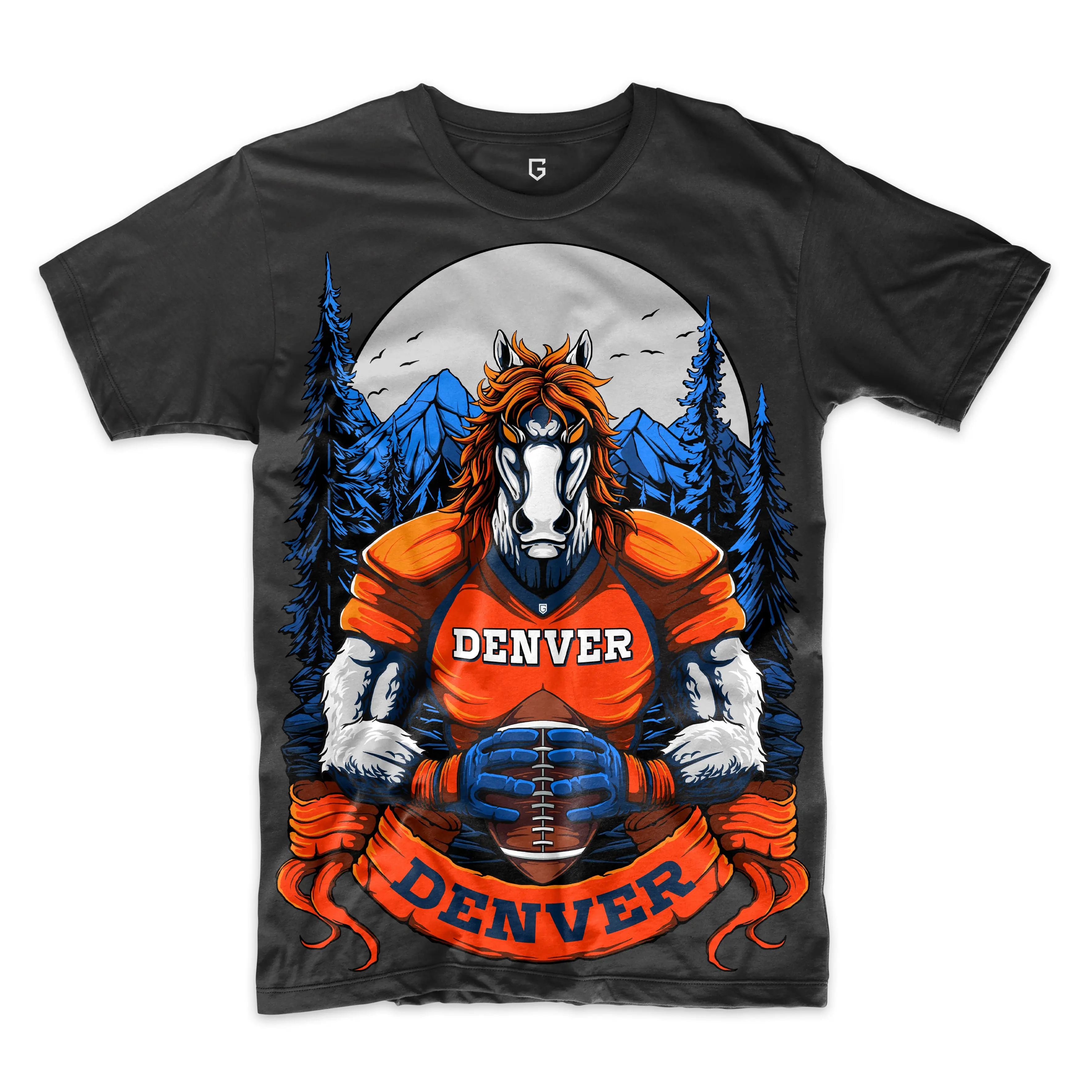 Denver Broncos Football Men's T-Shirt