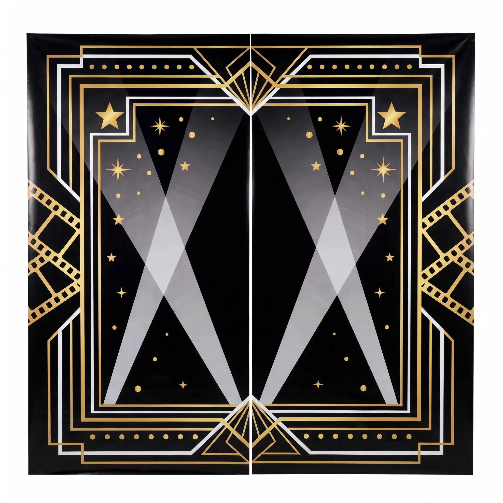 Hollywood Glitz & Glam Photo Booth Scene Setter Kit