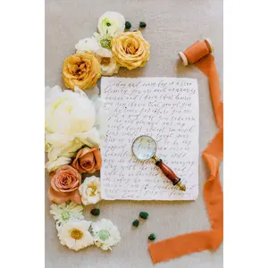 Sand Linen Styling Mat - Double Sided Rollable Flat lay board for photographers, stylists, and florists