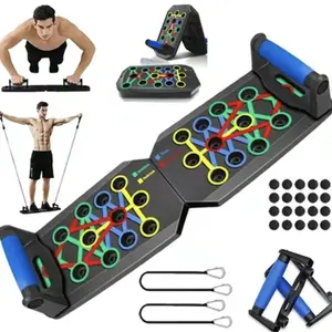 5-in-1 Push-up Board, 1 Set Home Push- up Training Board, Chest Muscle Abdominal Muscle Training Equipmentfor Men & Women, Strength Training Equipment, Portable Home Gym System, Suitable for Users of all Body Types, ,Gifts for Fitness Enthusiasts,
