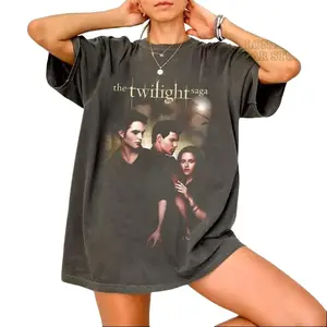 Vintage Twilight Shirt, Retro Twilight Merch T-shirt, Gift For Book Lover Twilight Saga, Vampires Wolves Romance shirt