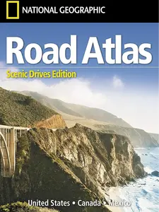 National Geographic 2025 Road Atlas - Scenic Drives Edition (United States, Canada, Mexico), Road Trip Guide, Paperback Travel Maps, Lifestyle & Hobbies Travel Resource