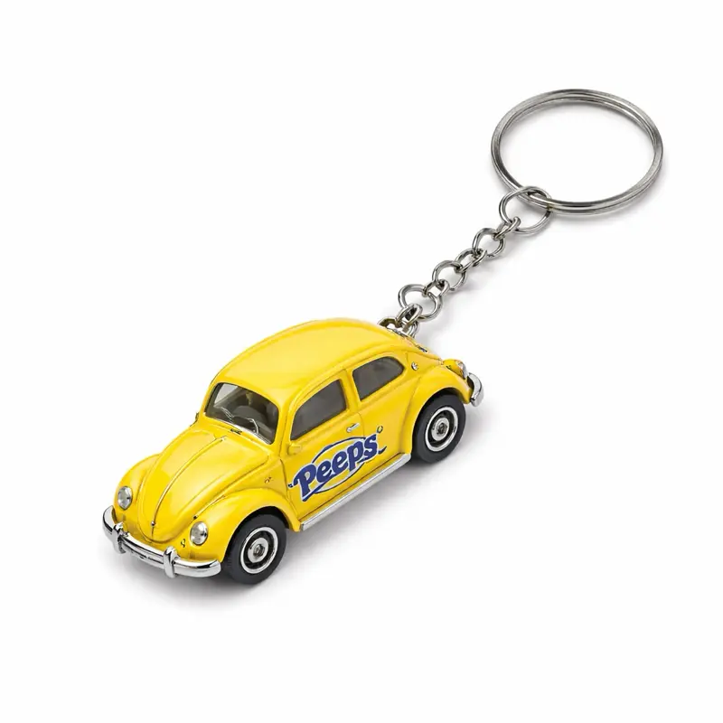 Mini Classic Diecast Car Keychain – Handmade Vintage Style Car Key Ring – Unique Gift for Him, Car Enthusiasts & Collectors
