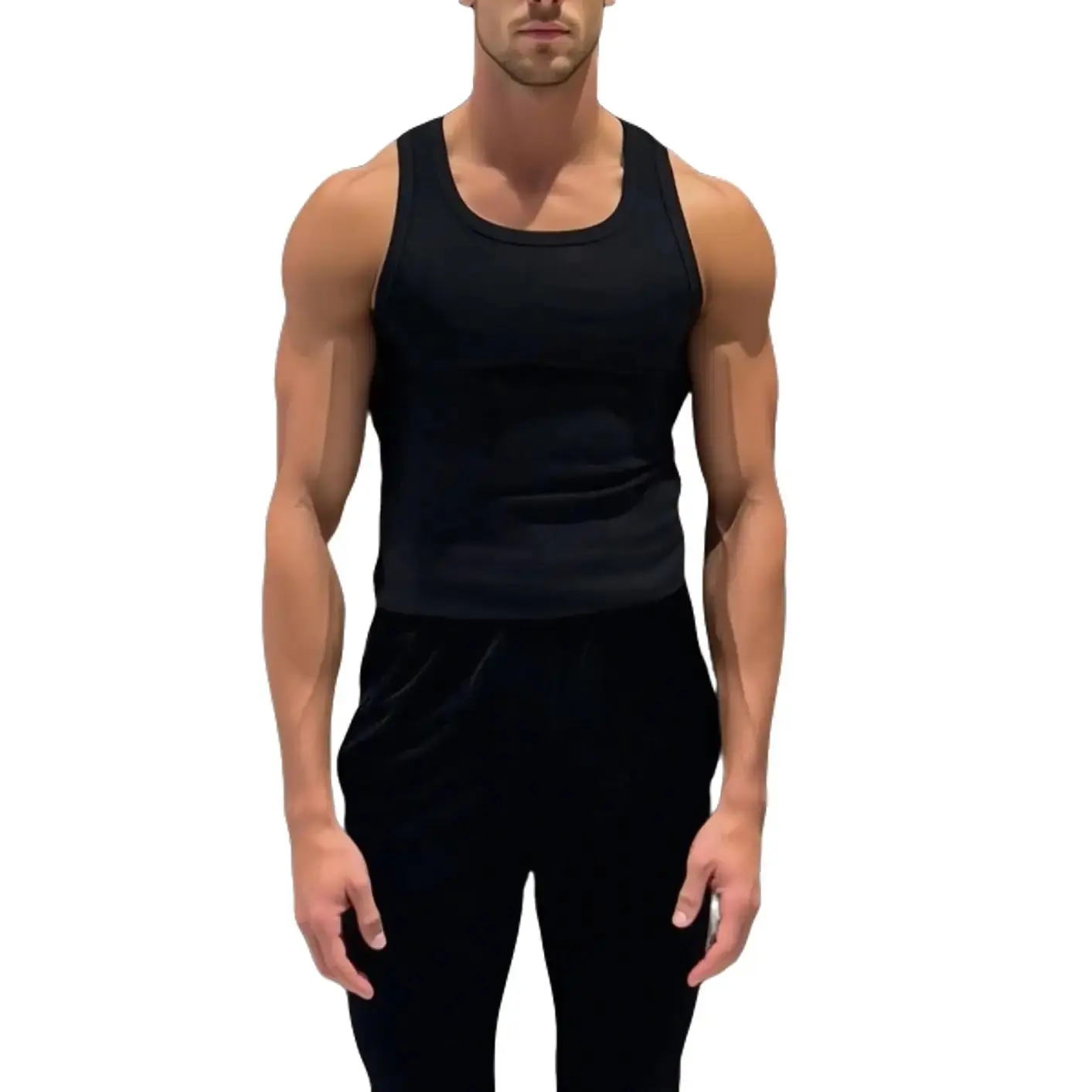 EKK-Men'S Summer Striped Tank Tops - Breathable, Comfortable, Fashionable Sleeveless Sports Tops for Basketball, Fishing, and Casual Outdoor Activities, Casual Sportswear | Sporty Sleeveless Tops | Comfortable Fit-O