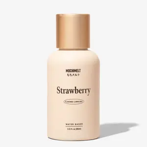 Mochi Melt Flavored Love Serum - Sensual Strawberry for Women, Men, & Couples - Hypoallergenic, Non-Staining, Sugar Free Formula - 3.21 FL. OZ Comfort