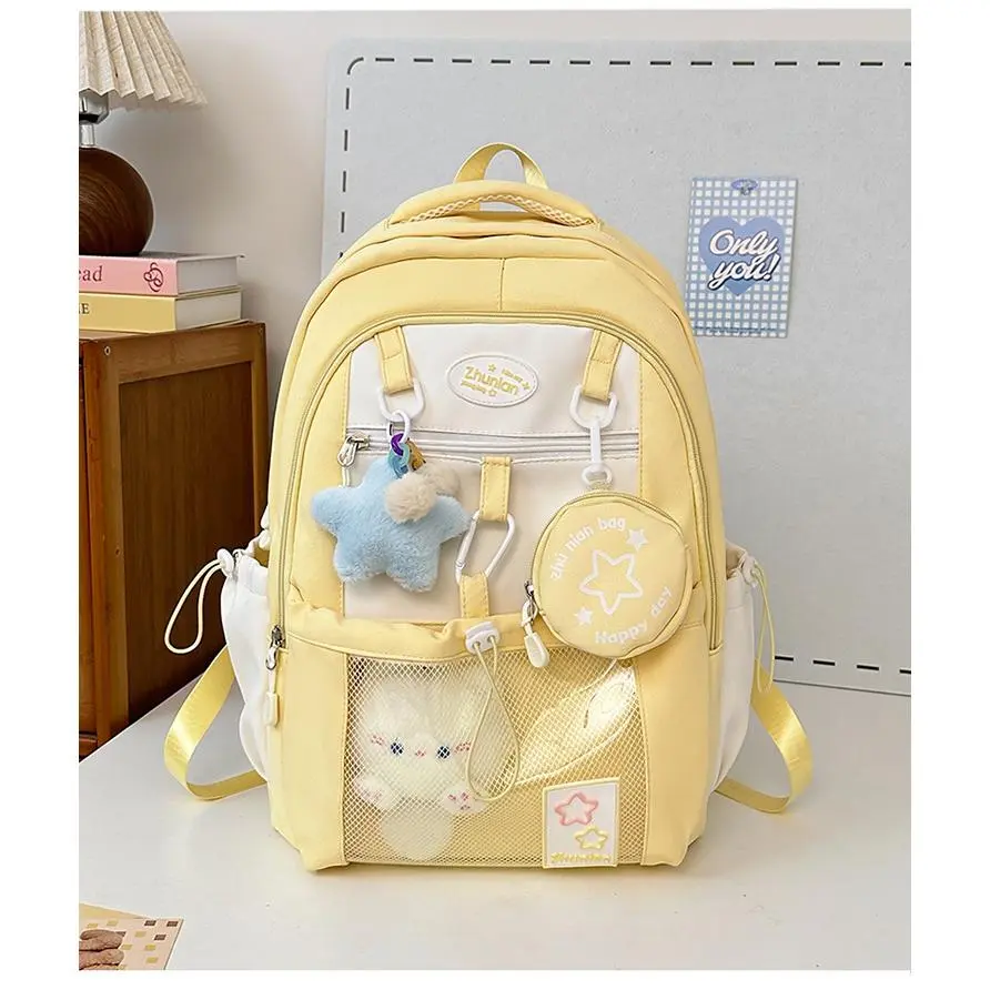 Yellow large size+2 pendants