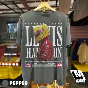 Lewis Hamilton T-Shirt, Racing Graphic Tee, Vintage Hamilton  Shirt