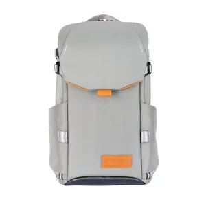 Vanguard VEO CITY B37 Small Camera Backpack w/ Pouch - Gray