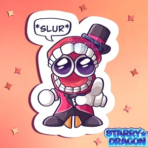 Caine TADC The Amazing Digital Circus sticker meme !!