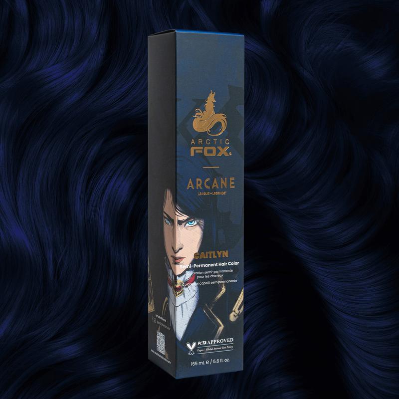 Arctic Fox x Arcane League of Legends Vegan and Cruelty Free Semi Permanent Hair Color Dye 5.6 fl oz