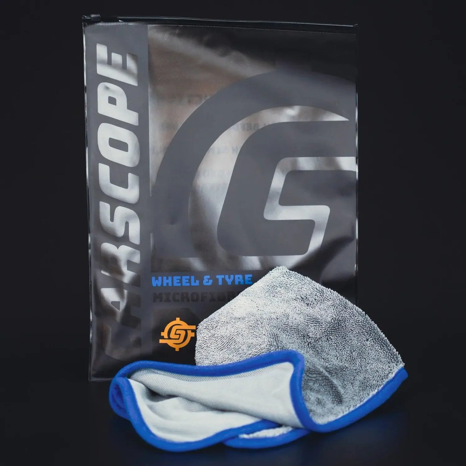 CARSCOPE Wheel & Tyre Towel, Car Wash Accessories - Super Absorbent Microfiber, Car Drying Towels, Microfiber Cleaning Cloths