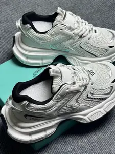 Summer Dad Shoes Silver Color, Slimming and Versatile, Non-Tiring Walking, All-Season Casual Low Top Sneakers