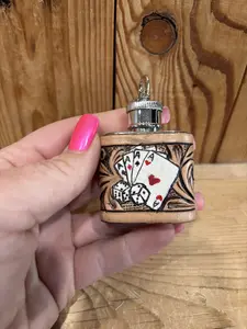 Western 1 oz. Flask Keychains!