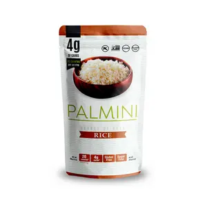 Palmini Rice Low Carb Pasta | 4g of Carbs | As Seen On Shark Tank | 1 Unit Pouch 12 Oz.