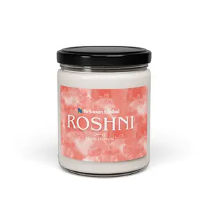 ROSHNI Scented Soy Candle, 9oz