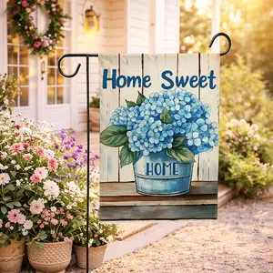 Spring Summer Welcome Garden Flag 12x18 Inch Double Sided Linen Floral Yard Decor Outdoor Porch Sign Home Sweet Home Seasonal Farmhouse Decor Gift for Mom Grandma Housewarming New Home 2026