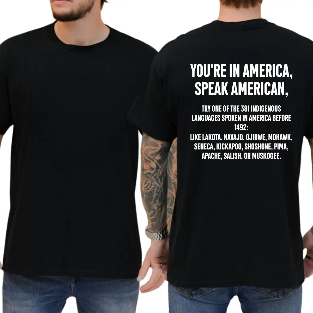 You're In America Speak American T-shirt, Funny Shirts, Democrat Tee, Liberal Shirt, 8647 Shirt