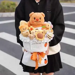 Yellow Crochet flowers Bouqet | Perfect Gift for her | daughter | girlfriend