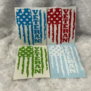 Veteran Vinyl Car Decal