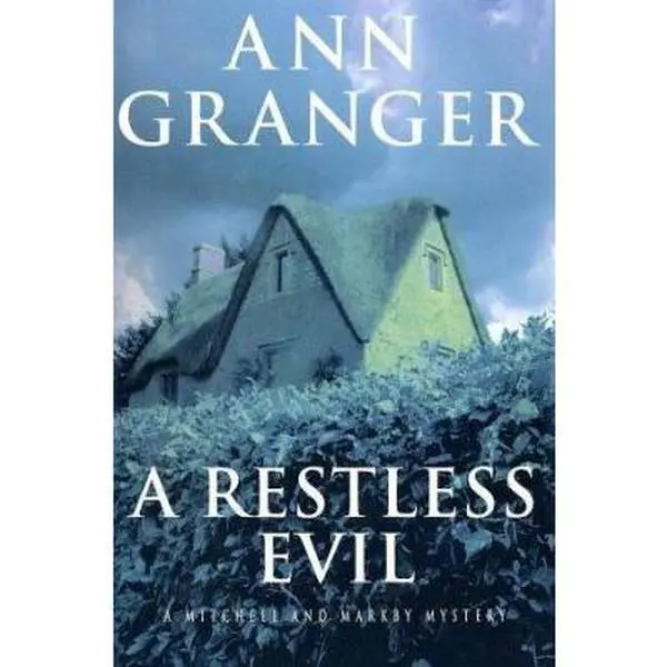 Used Good Book - A Restless Evil: A Mitchell and Markby Mystery Novel by Ann Granger (256pp Hardcover English Literature Book)