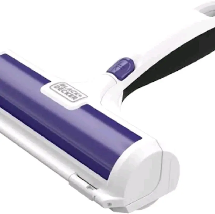 Black & Decker FurBeGone Pet Hair Remover Purple & White Design for Efficient Pet Hair Removal Tool