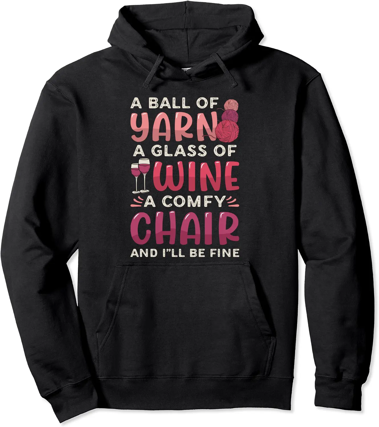 Ball Of Yarn I Love Knitting Pullover Hoodie - Diegoort Shop 32B0BY7WW2ZM