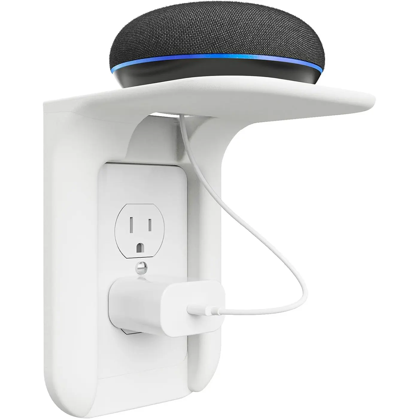 Portable Hole-Free Socket Storage Rack, Bathroom & Household Organizer, Space-Saving Design for Daily Essentials, Durable Construction, Socket Holder Accessory, Socket Organizer Rail