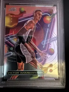2023 Topps Cosmic Chrome Victor Wembanyama Rookie Card #151, PSA 9 Mint