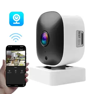 1080P Smart Window/Wall Security Camera 2.4G WiFi Home Monitoring Camera IR Night Vision Camera,Security IP CameraSystems Outdoor Indoor CCTV Gifts Portable Camera for Home Security WiFi Surveillance Camera Wireless Surveillance Camera
