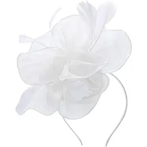 Fascinators Hat Feathers Cocktail Headband Tea Headpiece for Women