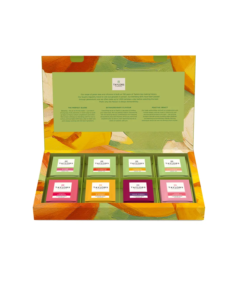 Green Tea & Herbal Infusions Variety Box, 48 Count
