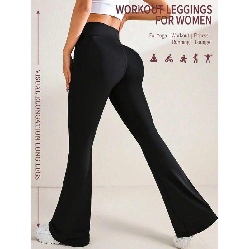 PETITE Slimming High-Rise Bootcut Leggings - Stretch Fabric, Flare Fit For Yoga & Fitness, Breathable Women's Gym Wear