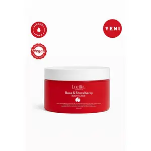 Strawberry Flavored Sugar Body Scrub