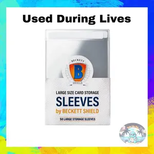 Beckett: Semi-Rigid Sleeves: 50 Count Pack (perfect for card grading)