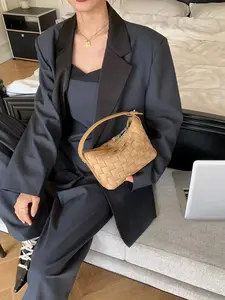 “Milano Vintage” Woven Mini Bag