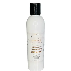 Msmakeit Replenish and Strengthens Rice Water Shampoo, Nourishes hair, reduce frizz and split ends Gentle Cleansing Nourishing