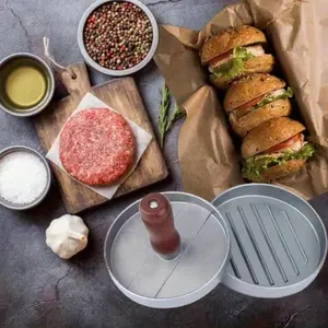 1 Piece Barbecue Minced Meat Press Burger Patty Making Machine, Suitable For Homemade Burger Patties, Holiday Parties, Christmas Parties, Kitchen Accessories, Small Tools For Family Gatherings, Cooking Tools