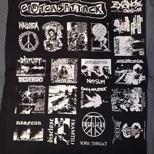Punk patches sheet, crust punk, grindcore, goregrind diy decoration