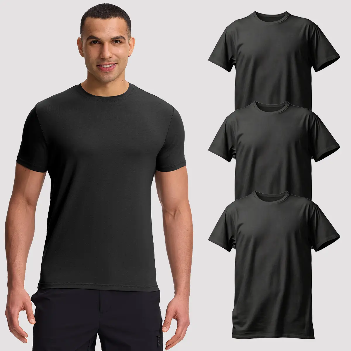 3-pack Essential - Black