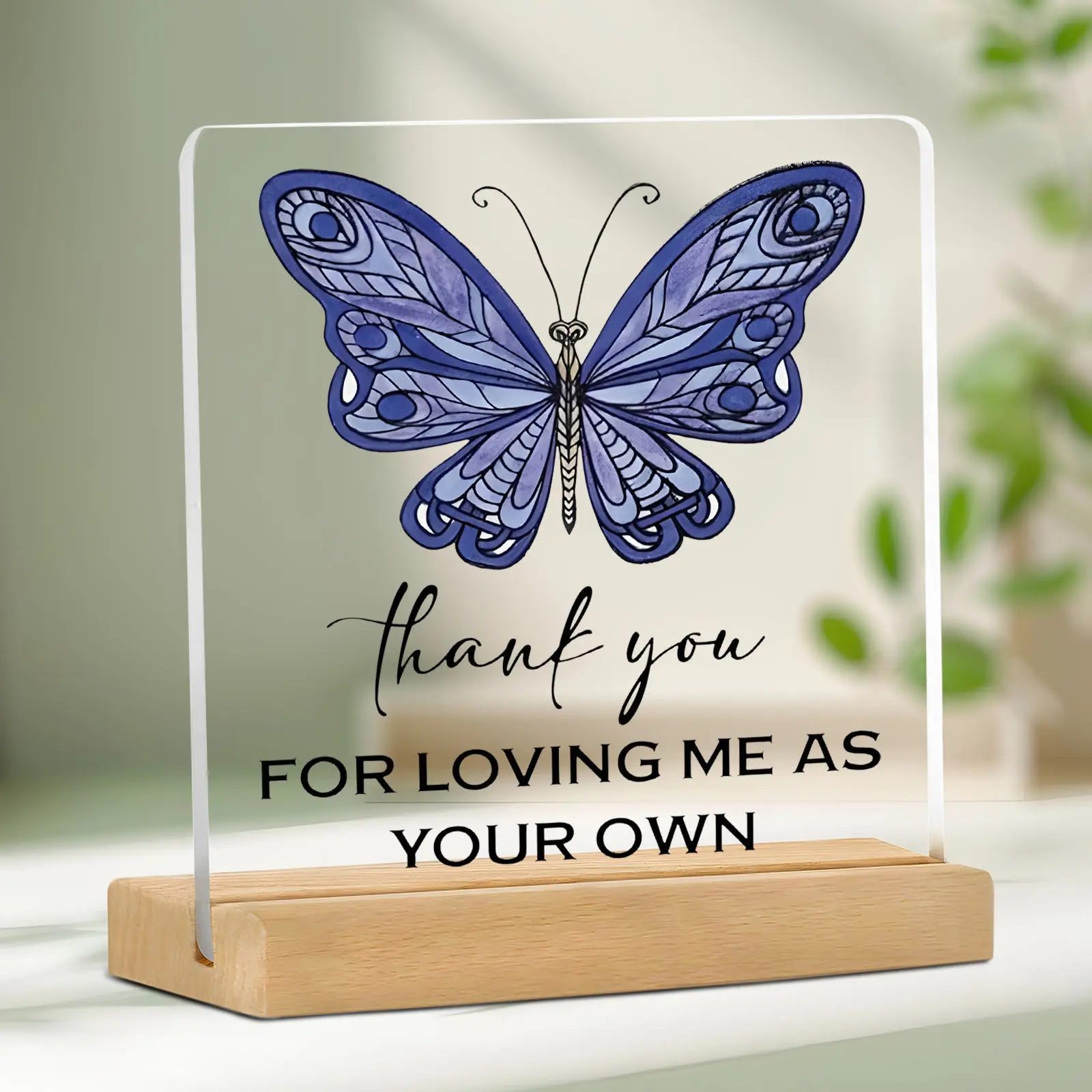 Acrylic Plaque Gift for Mom, Meaningful Award for Mother's Day Christmas Birthday, Special Gift for Mother-In-Law Step-Mother Bride's Mother